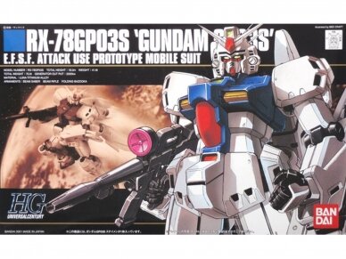 Bandai - HGUC RX-78GP03S "Gundam GP03S" E.F.S.F. Attack Use Prototype Mobile Suit, 1/144, 60967