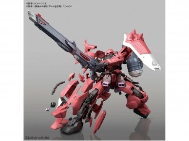 Bandai - MG Gundam Seed Destiny ZGMF-1000/A1 Gunner Zaku Warrior [Lunamaria Hawke Custom] Z.A.F.T. Mobile Suit, 1/100, 58184 3