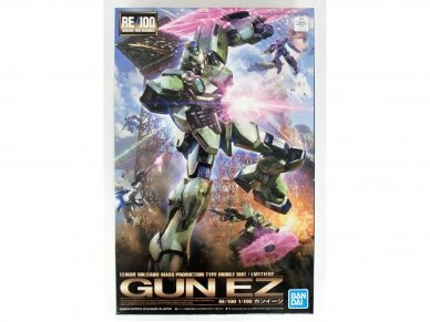 Bandai - RE/100 V Gundam LM111E02 Gun EZ League Militaire Mass Production Type Mobile suit, 1/100, 55587