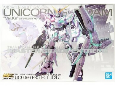 Bandai - MG Extreme RX-0 Unicorn Gundam "Ver.Ka" U.C.0096 Project UC/La+, 1/100, 60277