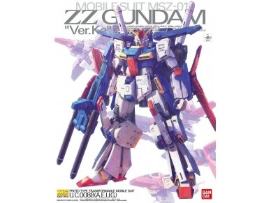 Bandai - MG ZZ Gundam Ver.Ka, 1/100, 63151