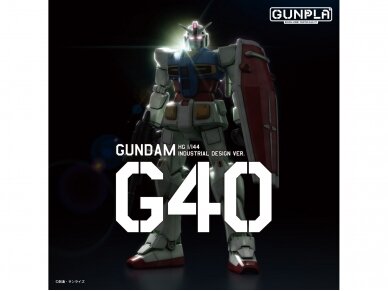 Bandai - HG Gundam G40 (Industrial Design Ver.), 1/144, 58183 1