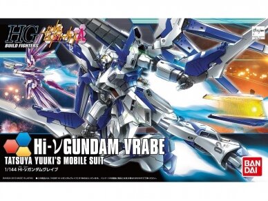 Bandai - HG Build Fighters Try Hi-v Gundam Vrabe, 1/144, 55438