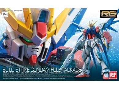 Bandai - RG Build Strike Gundam Full Package, 1/144, 63084