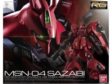 Bandai - RG MSN-04 Sazabi, 1/144, 61605