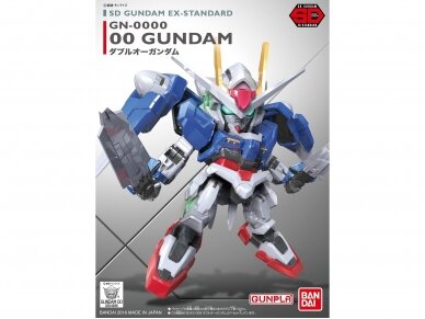 Bandai - SD EX-Standard GN-0000 OO Gundam, 65622