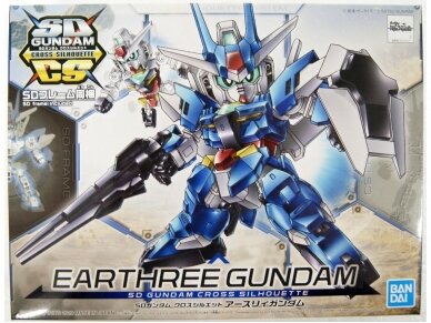 Bandai - SD Gundam Cross Silhouette Earthree Gundam, 59124