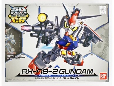 Bandai - SD Gundam Cross Silhouette RX-78-2 Gundam, 59252