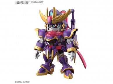 Bandai - SD Gundam Cross Silhouette F-Kunoichi Kai, 65711 1