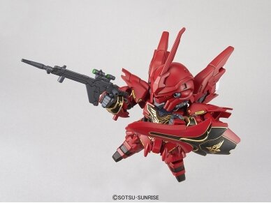 Bandai - SD Gundam Ex-Standard MSN-06S Sinanju, 55616 5