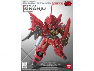 Bandai - SD Gundam Ex-Standard MSN-06S Sinanju, 55616