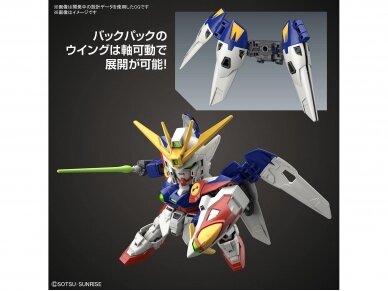 Bandai - SD EX-Standard XXXG-00W0 Wing Gundam Zero, 61786 7
