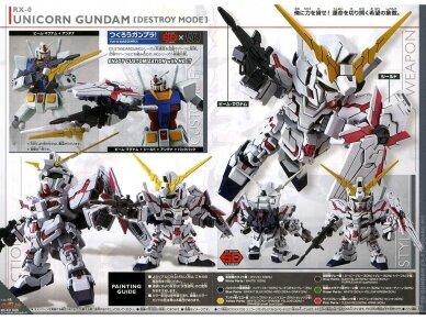 Bandai - SD EX-Standard Unicorn Gundam (Destroy mode), 65619 5