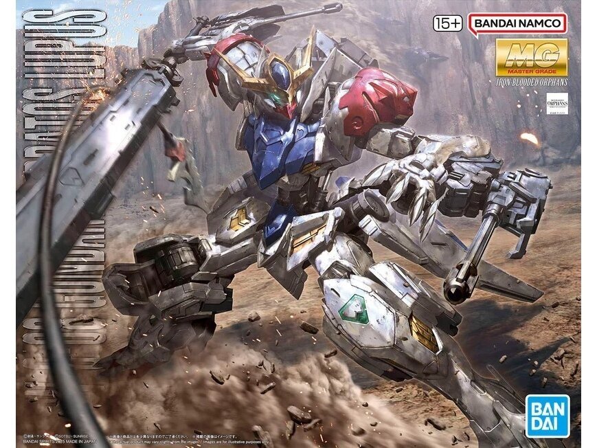 Bandai - MG ASW-G-08 Gundam Barbatos Lupus Iron-Blooded Orphans, 1/100, 68707 Bandai - MG ASW-G-08 Gundam Barbatos Lupus Iron-Blooded Orphans, 1/100, 68707