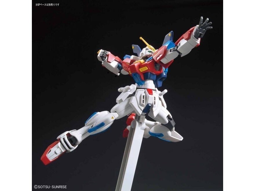 Bandai - HGBF Star Burning Gundam Sei Iori's Mobile Suit, 58802 3 Bandai - HGBF Star Burning Gundam Sei Iori's Mobile Suit, 58802 3