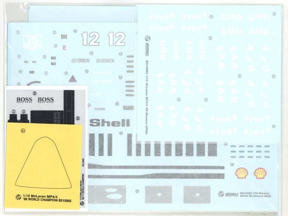 Beemax - McLaren MP4/4 1988, 1/12, 12002 26 Beemax - McLaren MP4/4 1988, 1/12, 12002 26