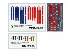Tamiya - Seat Belt Set A, Photo-Etch Parts Set, 1/20, 12637 Tamiya - Seat Belt Set A, Photo-Etch Parts Set, 1/20, 12637