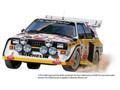 Beemax - Audi Sport Quattro S1 E2 Monte Carlo Rally 1986, 1/24, 24035