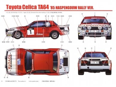 Beemax - Toyota Celica TA64 Gr.B (Belga + Marlboro), 1/24, 24021 7 Beemax - Toyota Celica TA64 Gr.B (Belga + Marlboro), 1/24, 24021 7