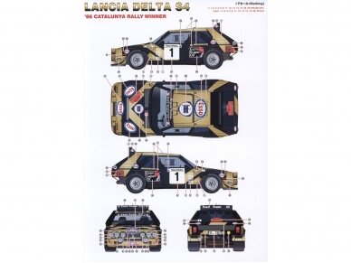 Beemax - Lancia Delta S4 '86 Catalonia Rally Winner, 1/24, 24034 6