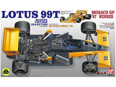 Beemax - Lotus 99T '87 Monaco Winner, 1/12. 12001