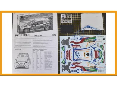 Belkits - Ford Fiesta RS WRC, 1/24, BEL003 9 Belkits - Ford Fiesta RS WRC, 1/24, BEL003 9