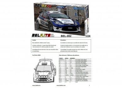 Belkits - Ford Fiesta S2000, 1/24, BEL002 3