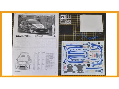 Belkits - Ford Fiesta S2000, 1/24, BEL002 8 Belkits - Ford Fiesta S2000, 1/24, BEL002 8