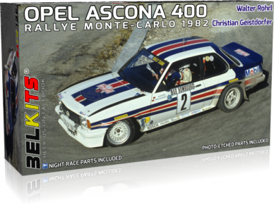 Belkits - Opel Ascona 400 Rally Monte Carlo 1982, 1/24, BEL020