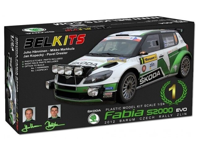 Belkits - Skoda Fabia S2000 EVO, 1/24, BEL004 Belkits - Skoda Fabia S2000 EVO, 1/24, BEL004