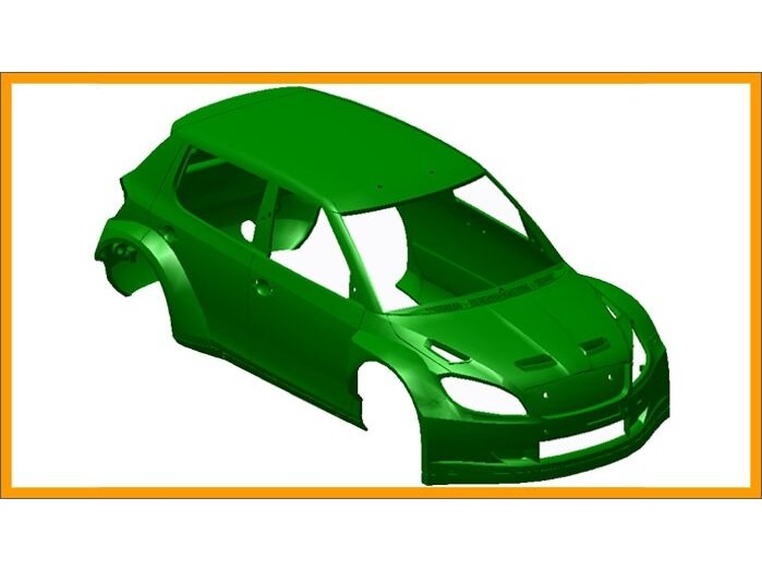 Belkits - Skoda Fabia S2000 EVO, 1/24, BEL004 5 Belkits - Skoda Fabia S2000 EVO, 1/24, BEL004 5