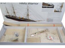 Billing Boats - HMS Warrior - Medinis korpusas, 1/100, BB512