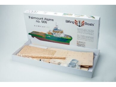 Billing Boats - Fairmount Alpine - Medinis korpusas, 1/75, BB506 1