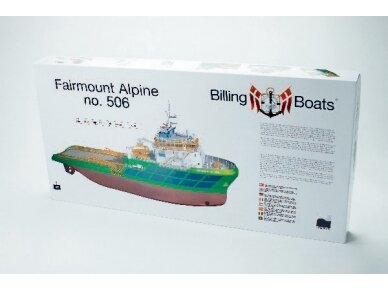 Billing Boats - Fairmount Alpine - Medinis korpusas, 1/75, BB506