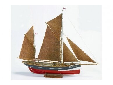 Billing Boats - FD 10 Yawl - Wooden hull, 1/50, BB701