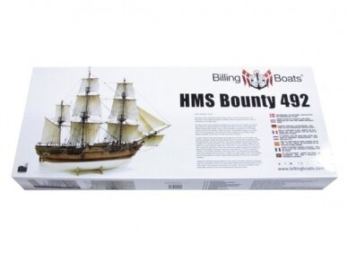 Billing Boats - HMS Bounty - Wooden hull, 1/50, BB492