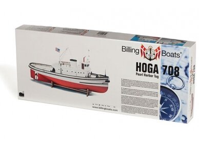 Billing Boats - Hoga Pearl Harbor Tugboat - Wooden hull, 1/50, BB708