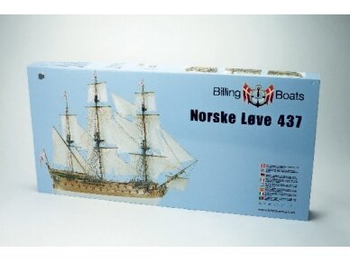 Billing Boats - Norske Love - Wooden hull, 1/75, BB437 Billing Boats - Norske Love - Wooden hull, 1/75, BB437