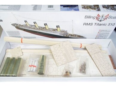 Billing Boats - RMS Titanic Complete - Wooden hull, 1/144, BB510 1