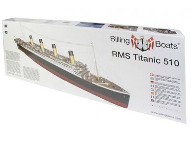 Billing Boats - RMS Titanic Complete - Wooden hull, 1/144, BB510 Billing Boats - RMS Titanic Complete - Wooden hull, 1/144, BB510