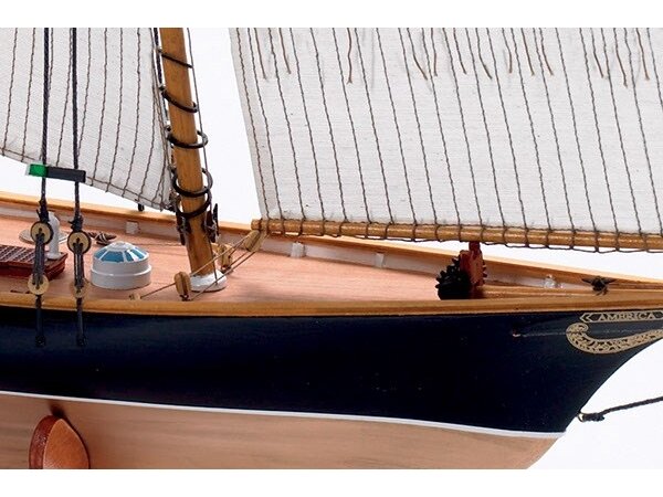 Billing Boats - America - Wooden hull, 1/72, BB609 2 Billing Boats - America - Wooden hull, 1/72, BB609 2