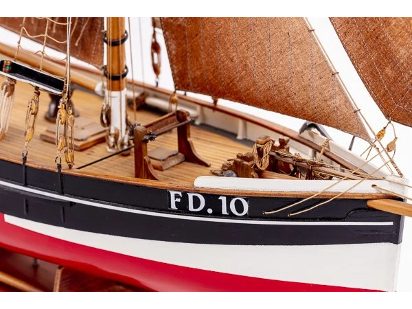 Billing Boats - FD 10 Yawl - Wooden hull, 1/50, BB701 1 Billing Boats - FD 10 Yawl - Wooden hull, 1/50, BB701 1