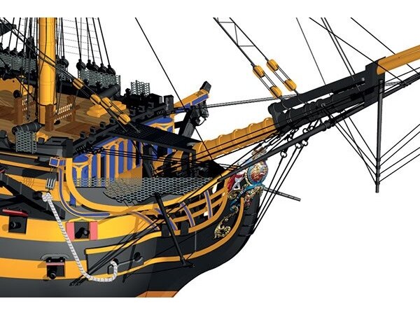 Billing Boats - HMS Victory - Medinis korpusas, 1/75, BB498 1 Billing Boats - HMS Victory - Medinis korpusas, 1/75, BB498 1