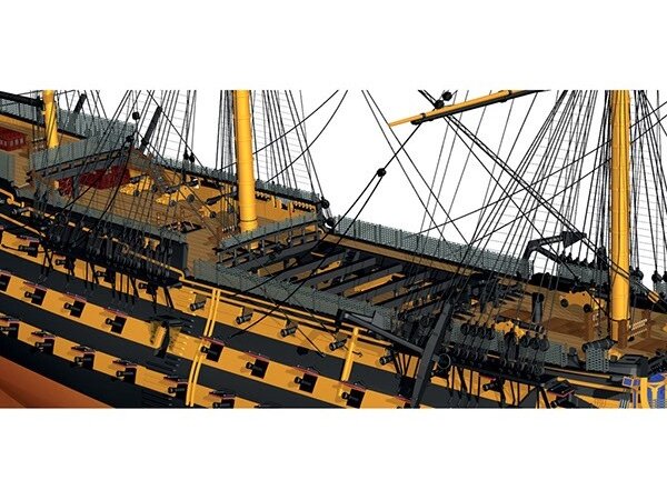 Billing Boats - HMS Victory - Medinis korpusas, 1/75, BB498 2 Billing Boats - HMS Victory - Medinis korpusas, 1/75, BB498 2