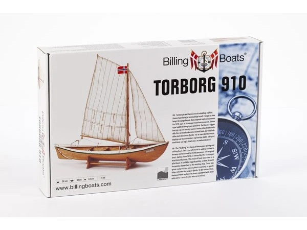 Billing Boats - Torborg - Wooden hull, 1/20, BB910 1
