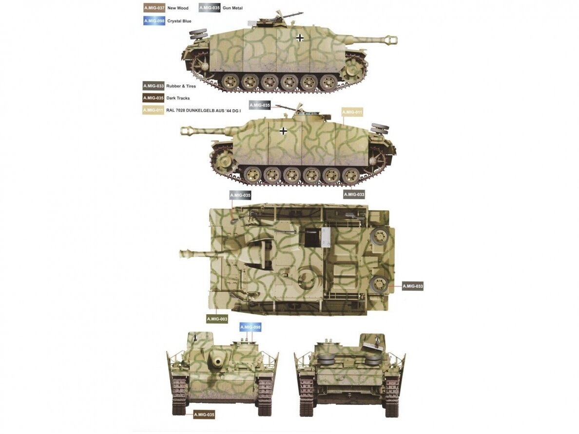 Border Model - Sturmgeschütz III StuH 42 Ausf. G Late Production w/full interior, 1/35, BT-036 18 Border Model - Sturmgeschütz III StuH 42 Ausf. G Late Production w/full interior, 1/35, BT-036 18