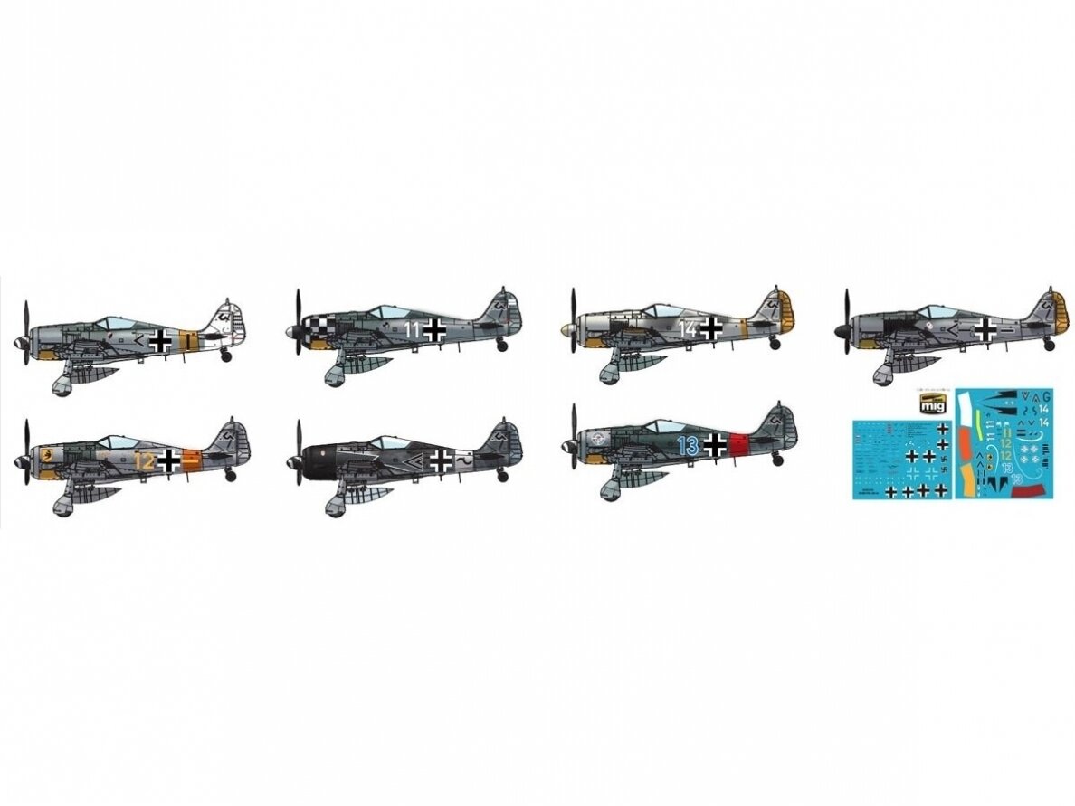 Border Model - Focke-Wulf Fw 190A-6 w/Wgr. 21 & Full engine and weapons interior, 1/35, BF-003 21 Border Model - Focke-Wulf Fw 190A-6 w/Wgr. 21 & Full engine and weapons interior, 1/35, BF-003 21