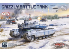 Border Model - Grizzly Battle Tank, red alert 2, 1/35, BC-002