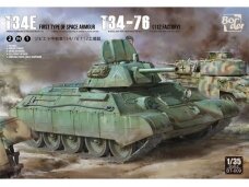 Border Model - T-34E & T-34/76 (Factory 112) - 2 in 1, 1/35, BT-009
