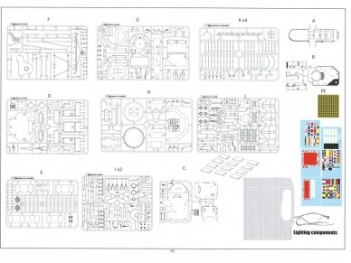 Border Model - Akagi Bridge w/ Flight Deck A6M2 Zero Fighter w/ Interior of the Engine and Weapons, 1/35, BSF-002 27